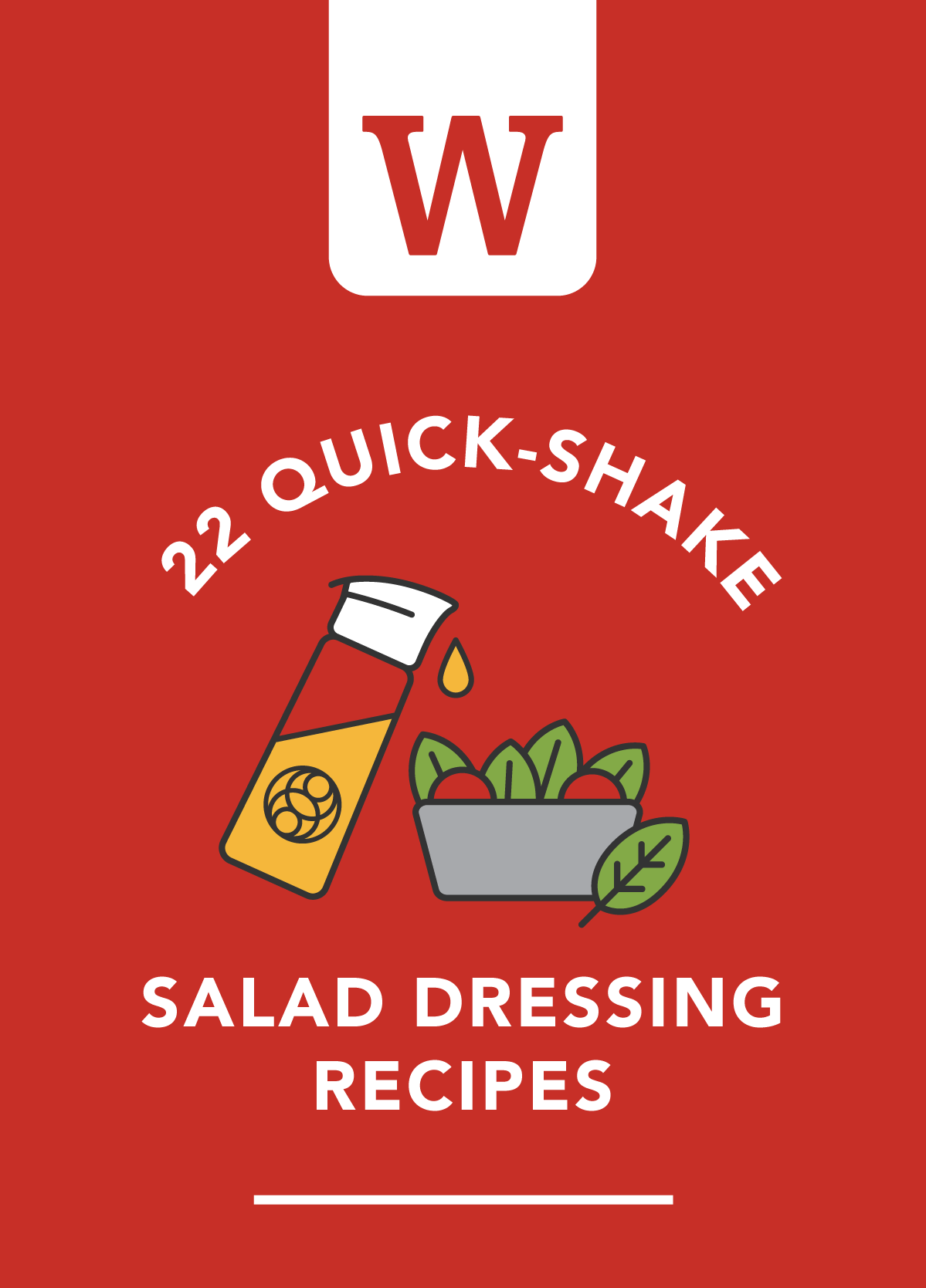 Whiskware™ Salad Dressing Shaker
