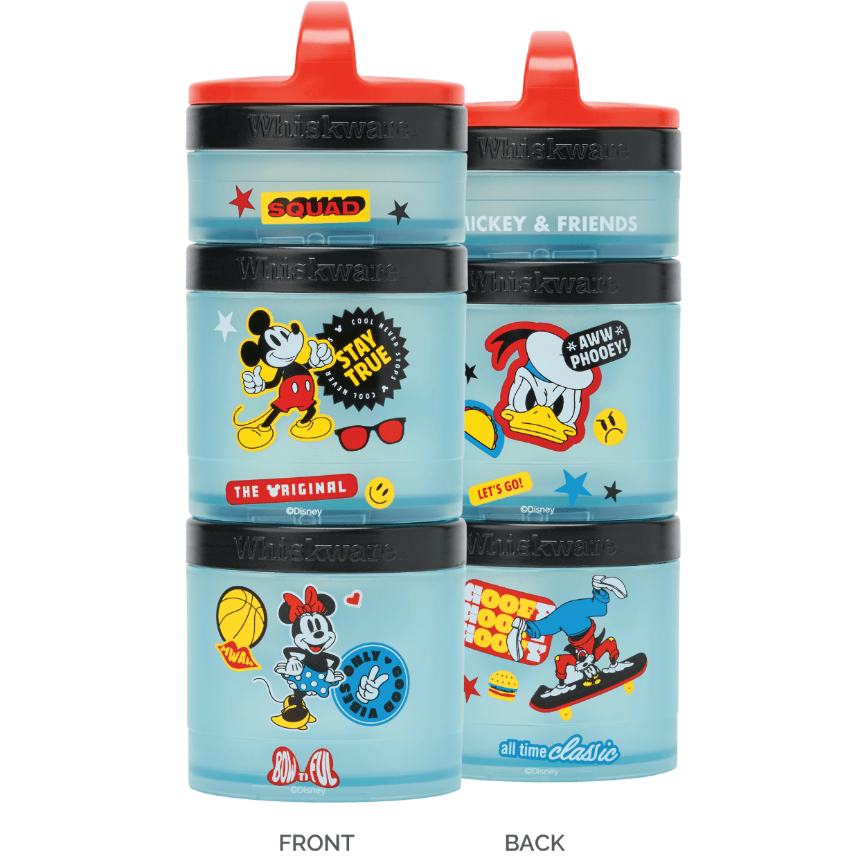 Mickey & Friends Snack Containers