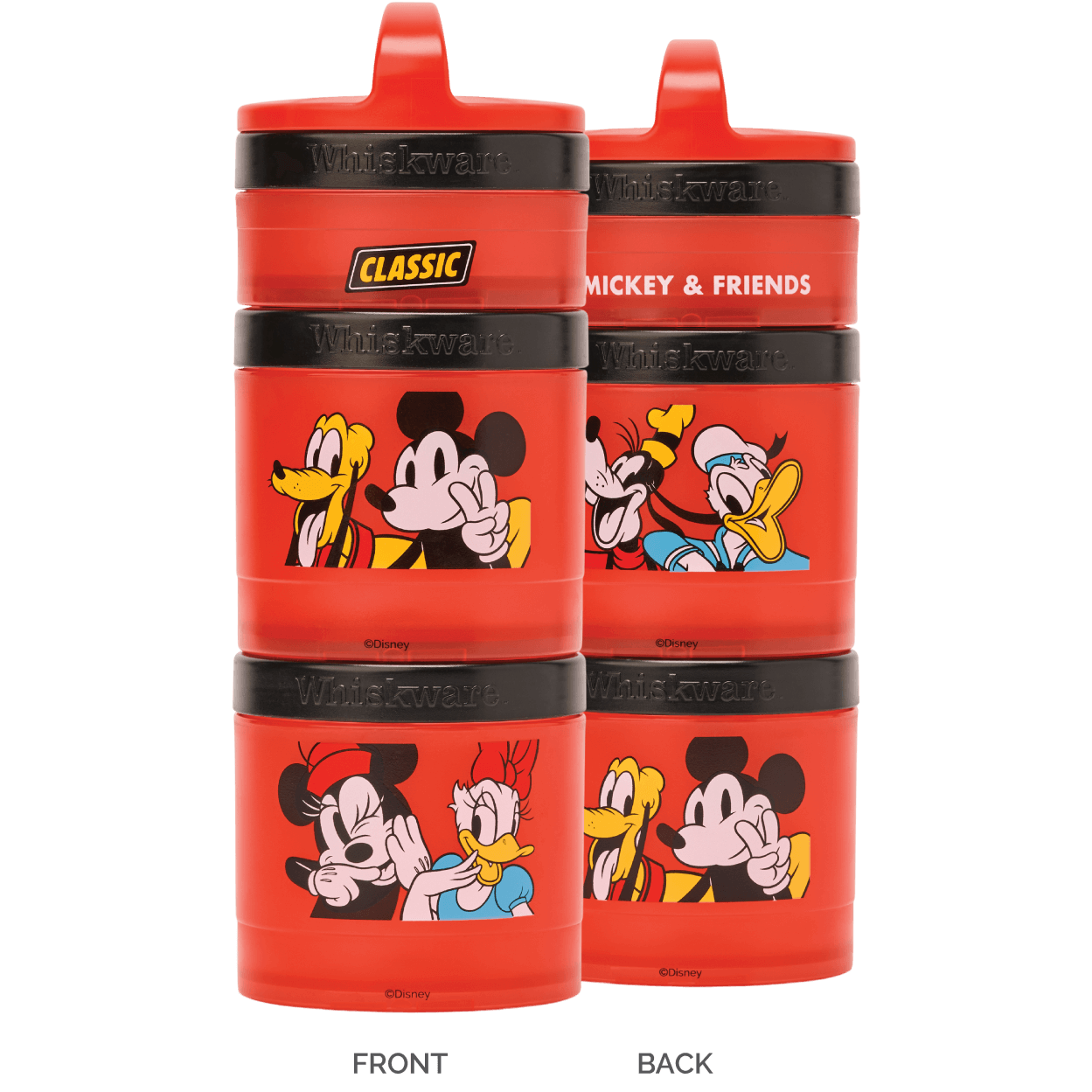 Mickey & Friends Snack Containers