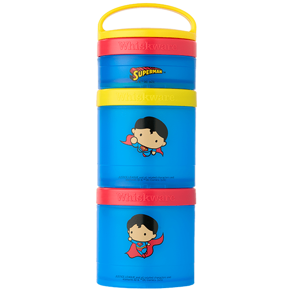 Whiskware DC Snack Containers Cartoon Superman