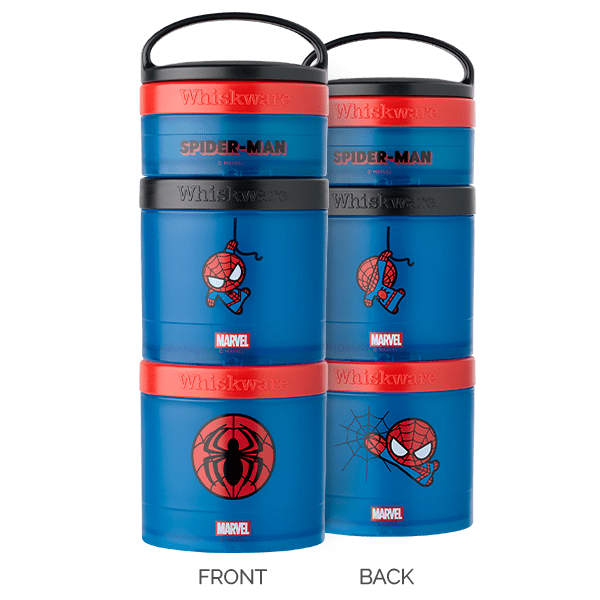 Whiskware Marvel Snack Containers Spider-Man
