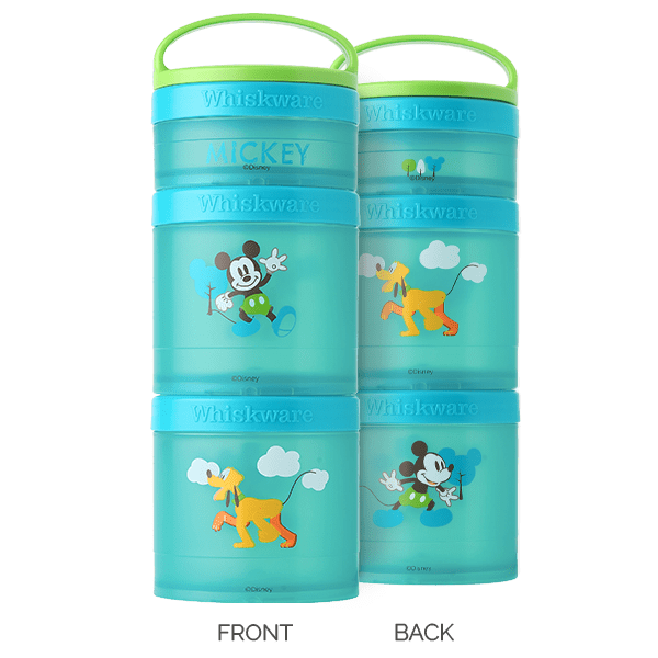 Whiskware Mickey & Friends Snack Containers Mickey & Pluto