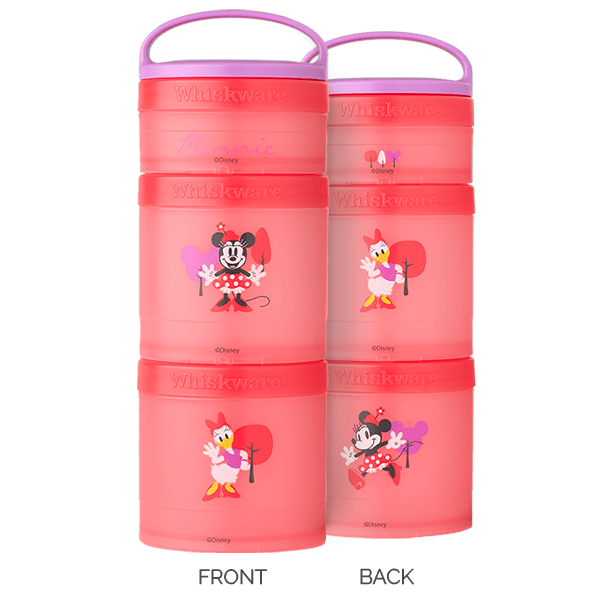 Whiskware Mickey & Friends Snack Containers Minnie & Daisy