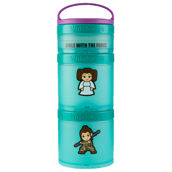 Whiskware Star Wars Snack Containers Leia & Rey